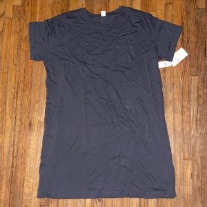 Dark gray old navy tshirt dress